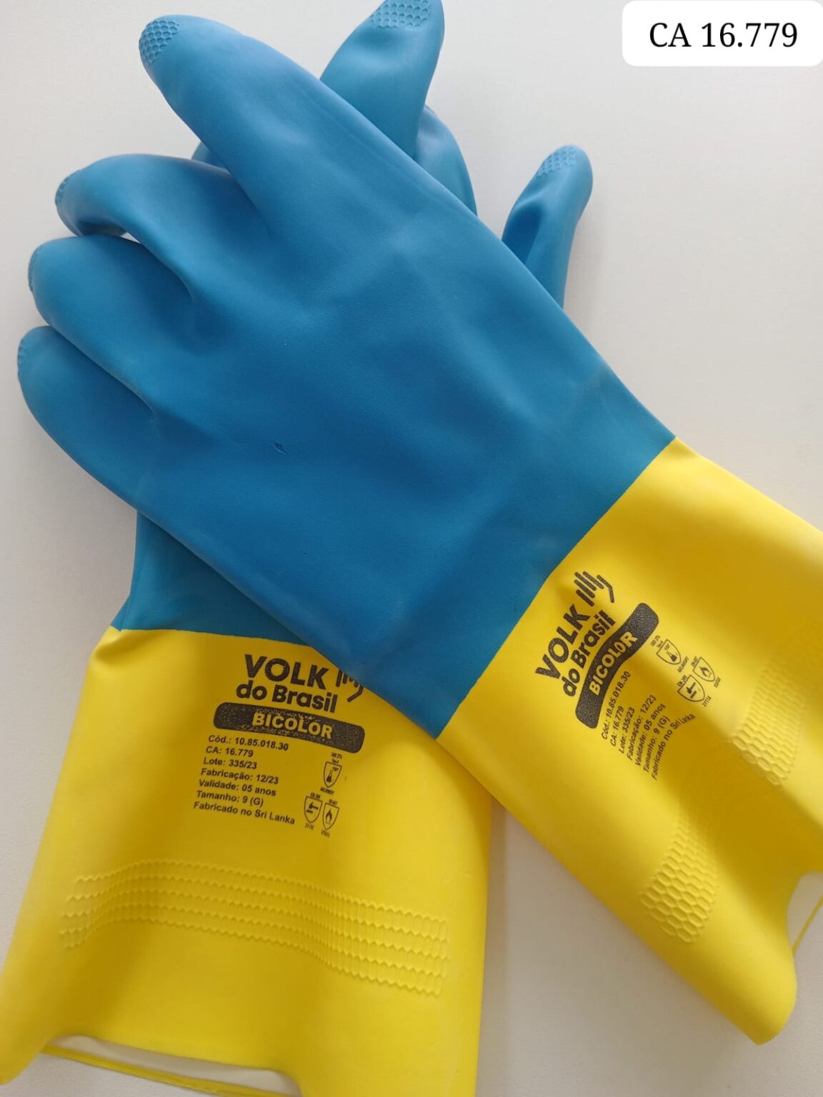 Luva Bicolor Neoprene